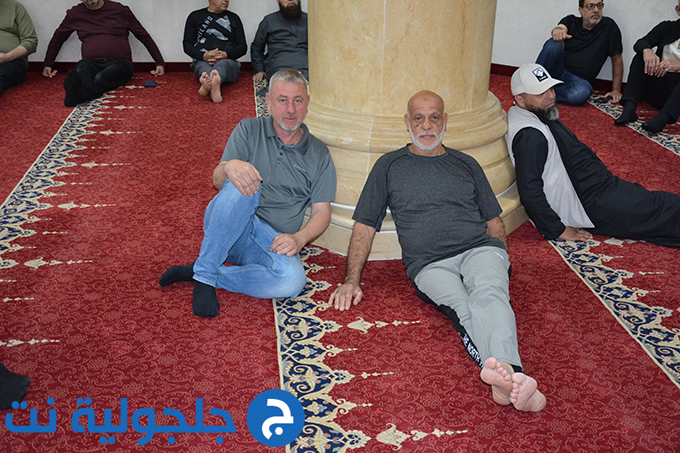 حفل لتوديع حجاج بيت الله الحرام في جلجولية